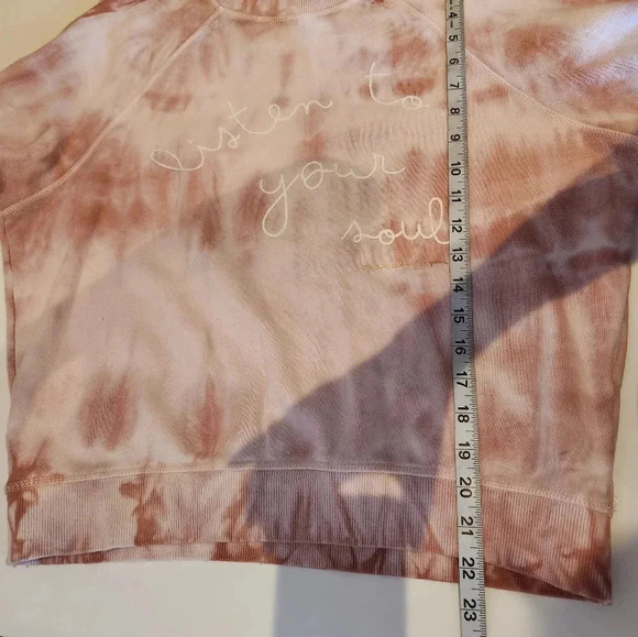 Spiritual Gangster Crewneck Sweatshirt Pullover Marbled Pink Small - Picture 7 of 7